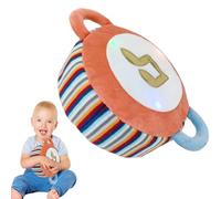 Musical Stuffed Toys - Music Instrument Shape Plush Toy - Sensory Doll with 16 Songs - Light Up Plush Toy | for Kids Girls, Soft Music Toys for Sleep Play Travel