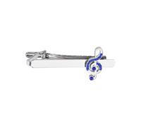 Musical Teacher Birthday Gifts for Men Music Lovers Tie Clip with Music Note Tie Pin Clips Funny Unique Tie Clips for Men Skinny Crystal Tie Clip Personalized Necktie Clip Pin for Mens Musical