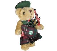 Musical Teddy Bear Crawford Clan Tartan Scottish Gift, Made in Scotland