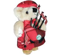 Musical Teddy Bear Cunningham Clan Tartan Scottish Gift, Made in Scotland