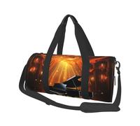 Musical Theatre Duffel Bags for Women Men, Foldable Travel Totes Bag for Airplane Essentials, Weekender Overnight Bags Large Sport Gym Bag Carry On Luggage Bag with Strap