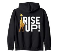 Musical Theatre Geek Rise Up Nerd Broadway Musical Theater Zip Hoodie