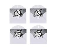 Musical Theme Music Clefs Print Blank Greeting Cards, Love Buttons, Pearl Paper Envelopes Suitable For Various Occasions - Anniversary Cards, Thank You Cards, Holiday Cards, Wedding Cards