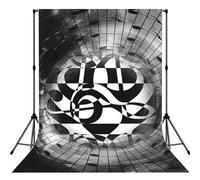 Musical Theme Music Clefs Print Photo Studio Background 5x7ft Soft Photo Backdrop Curtain For Studio Content Creator Equipment