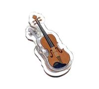 Musical Themed Clear Clips for Holding Papers Notes and As Special Additions Portable Music Stand Clip