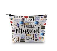 Musical Themed Gift Broadway Musical Gift It’s from a Musical Zipper Pouch Makeup Bag for Musical Fans (from Matild EU)
