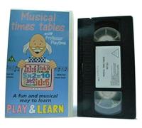 Musical Times Tables With Professor Playtime [VHS]