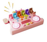 Musical Toy, Educational Toy with Piano & Drum - Bus Design Children's Musical Instruments Girls & Birthday Christmas Nursery