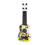 Musical Toy Ukulele 4 String Mini Guitar Classical Early Learning Ukulele Toy for Baby Beginner Learning Play Music Art Toys Educational Toy, Graffiti Pattern