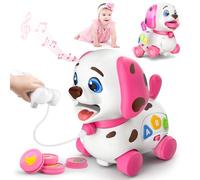 Musical toys for 1 year old girl, bilingual toys for 6-12-18 months baby toys, first birthday girl gifts for boys, toddlers and educational for 1 year old