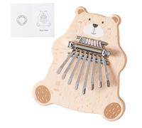 Musical Toys for - Bear Shaped Portable Thumb Piano | Playful Multifunctional Instrument | Ideal for Music Learning, Birthdays, Holidays and Creative Awakening