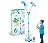 Musical Toys Karaoke Machine, with Stand, Karaoke Machine with Rotating Stage Lights & Voice Amplification, Portable Home Singing System for Parties & Entertainment