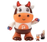 Musical Toys - Musical Toys | Crawling Musīcal Ťoys, 2023 Dancing Walking LED Music Learning Development Toy For Boys Girls 3 18 Months | Birthday Gift For Cow
