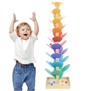 Musical Tree Toy - Rainbow Ball Drop, Marble Run Track, Rhythm Sound Game, Color Sorting STEM Kit for Kids 3+ Years