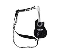 Musical Violin Keychain, Miniature Violin Keyring LED Violin Keychain, Small Violin Toy with Sad Music Funny Keychain Pendant for Purse