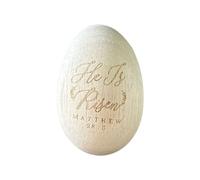 Musical Wood Easter Eggs Shaker Rhythm Learning Sensory Gift Rhythm Development Eggs Shaker Wood Texture For Children Educational Percussion Toy For Children