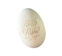 Musical Wood Easter Eggs Shaker Rhythm Learning Sensory Gift Rhythm Development Shaker Wood Texture For Children Easter Party Musical