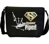MusicaliTee Bagpipe Super - Sheet Music & Accessory Messenger TRIO Bag