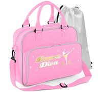 MusicaliTee Ballet Dancer - Dance Diva - PINK - DUO DANCE & Drawstring Shoe Bag