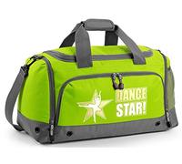 MusicaliTee Ballet Dancer - Dance Star - LIME Green - QUARTET HOLDALL Dance Gym Bag