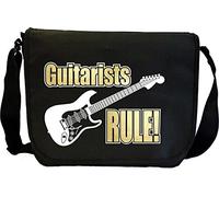 MusicaliTee Electric Guitar Rule - Sheet Music & Accessory Messenger TRIO Bag