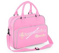 MusicaliTee Recorder & Instrument Name - Pink - Duo Music Bag