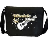 MusicaliTee Ukulele Diva Fairee - Sheet Music & Accessory Messenger TRIO Bag