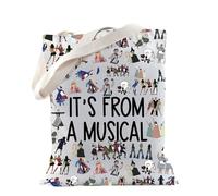 Musicals Gift Theatre Musical Gift Broadway Musicals Gift Theater Life Gift for Actor It’s from A Musical Tote Bag for Musical Lovers (from Musical)