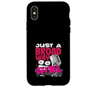 Musicals Lover Just A Broadway Girl Case for iPhone X/XS