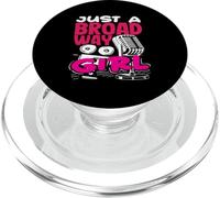 Musicals Lover Just A Broadway Girl PopSockets PopGrip for MagSafe