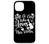 Musician Just A Girl Who Loves Her Violin Violinist Case for iPhone 13