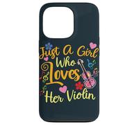 Musician Just A Girl Who Loves Her Violin Violinist Case for iPhone 13 Pro