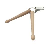 Musician Miniature Drumstick Keychain Durable Maple Wood Craftsmanship Creative Music Theme Accessories Pocket Size Drum Stick Charm
