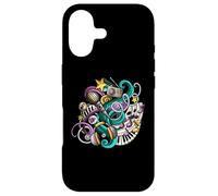 Musician Notes Musical Music 80`s Case for iPhone 17