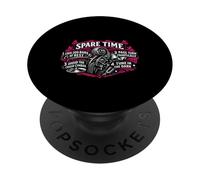 Musician Spare Time Orchestra Band Music Humor Illustrative PopSockets Adhesive PopGrip