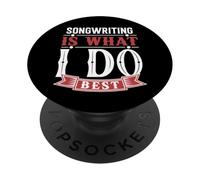 Musicians and Music Lovers Lyric Writer Songwriting PopSockets Adhesive PopGrip
