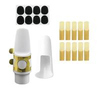 Musicians Beginners Clarinet Ligature Alto Saxophone Mouthpiece Kits Includes Saxophone Mouthpiece