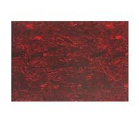 Musiclily 20x25cm Acoustic Guitar Self Adhesive Pickguard Blank Material Scratch Plate Sheet, Red Pearl