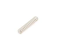 Musiclily 4.7x24mm Guitar Humbucker Pickup Round Springs,Chrome(20 Pieces)
