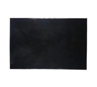 Musiclily 435x290mm Pickguard Material Blank Scratch Plate DIY Custom Sheet for Electric Guitar Bass,1Ply Black