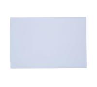Musiclily 435x290mm Pickguard Material Blank Scratch Plate DIY Custom Sheet for Electric Guitar Bass,1Ply White