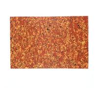 Musiclily 435x290mm Pickguard Material Blank Scratch Plate DIY Custom Sheet for Electric Guitar Bass,4Ply Shell Tiger Spot