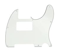 Musiclily 8 Hole Humbucker Tele Pickguard HH Scratch Plate for Fender USA/Mexican Standard Telecaster Modern Style Electric Guitar,3Ply Parchment