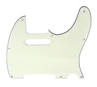 Musiclily 8 Hole Tele Pickguard Scratch Plate for Fender USA/Mexican Standard Telecaster Modern Style Electric Guitar, 3Ply Ivory