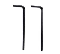 Musiclily Basic 3/32" Steel Guitar Allen Key Hex Wrench for 70s Fender Instrument with Micro Tilt Neck Adjustment, Black (Set of 2)
