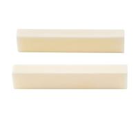 Musiclily Basic Bone Guitar Nut Blank 52x6x10mm 2Pcs | for Martin Acoustic and Classical Guitar
