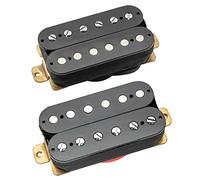 Musiclily Basic Ceramic Humbucker Pickups Neck and Bridge Pickups Set for Electric Guitar, Black