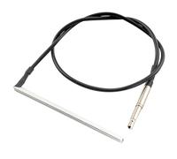 Musiclily Basic Transducer Under Bridge Saddle Ceramic Piezo Pickup for Ukulele, 50mm×2.2mm