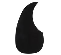 Musiclily Left Handed Self Adhesive Teardrop Acoustic Guitar Pickguard for Martin D28 Style guitar, Black