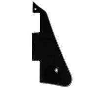 Musiclily LP Guitar Pickguard Scratch Plate for USA Les Paul Modern Style Electric Guitar,3Ply Black